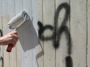 rimuovere graffiti